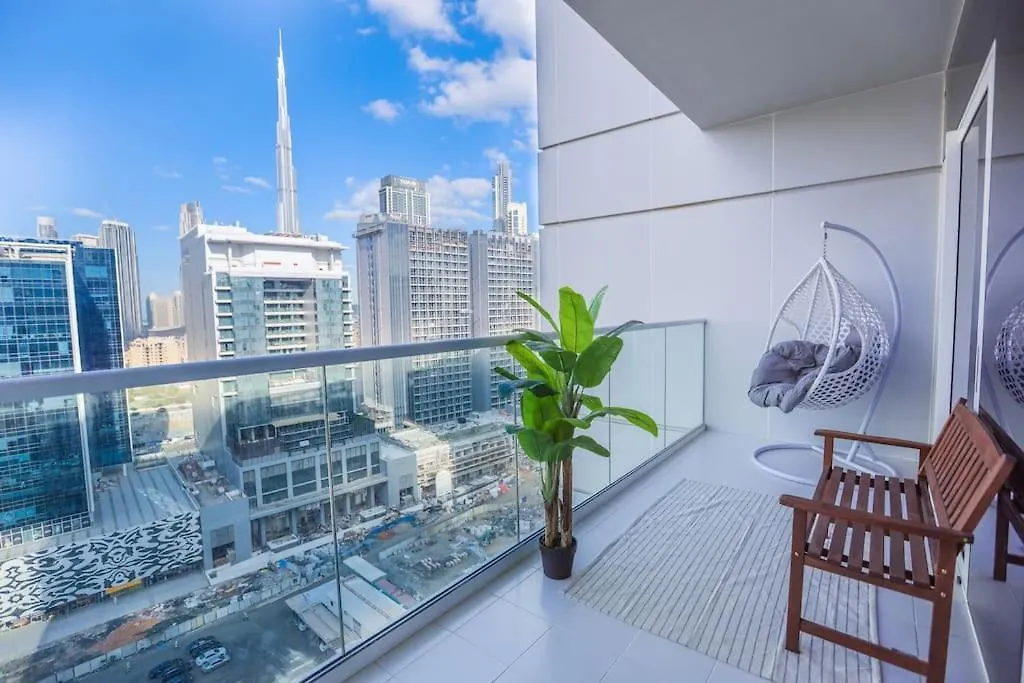 Vera Residence Burj Khalifa View Boho-Chic Apartment Dubai 0*,